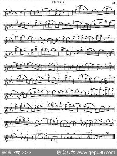 IntermediateJazzConceptionbyLennieNiehaus（25JazzEtudes）