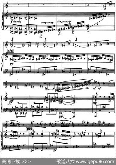 克莱斯顿《中音萨克斯管奏鸣曲》第三乐章（中萨+钢琴伴奏）
