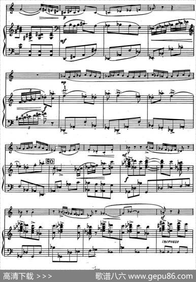 克莱斯顿《中音萨克斯管奏鸣曲》第三乐章（中萨+钢琴伴奏）