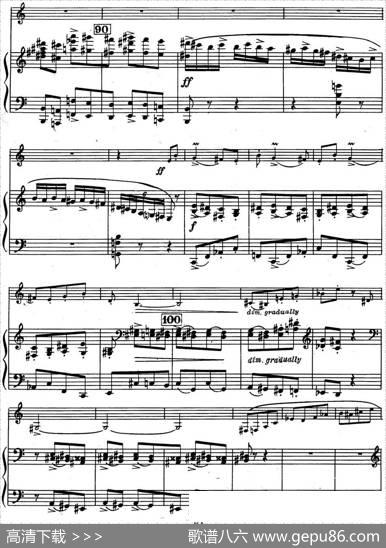 克莱斯顿《中音萨克斯管奏鸣曲》第三乐章（中萨+钢琴伴奏）