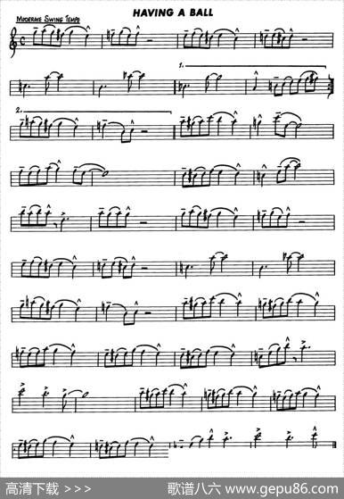 BasicJazzConceptionforsaxophone（HAVINGABALL）|LennieNiehaus