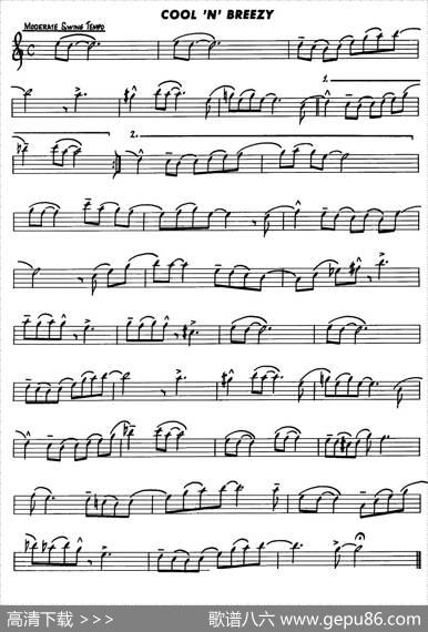 BasicJazzConceptionforsaxophone（COOL'N'BREEZY）|LennieNiehaus