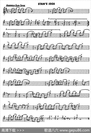 BasicJazzConceptionforsaxophone（STAN'SIDEA）|LennieNiehaus
