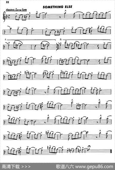 BasicJazzConceptionforsaxophone（SOMETHINGELSE）|LennieNiehaus