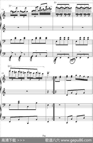 土耳其进行曲（四手联弹、周杰伦李云迪演奏版）