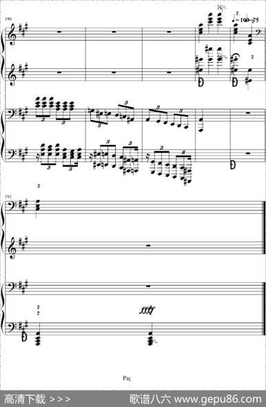 土耳其进行曲（四手联弹、周杰伦李云迪演奏版）