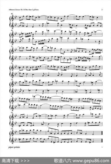 SonateNr.10（二重奏）