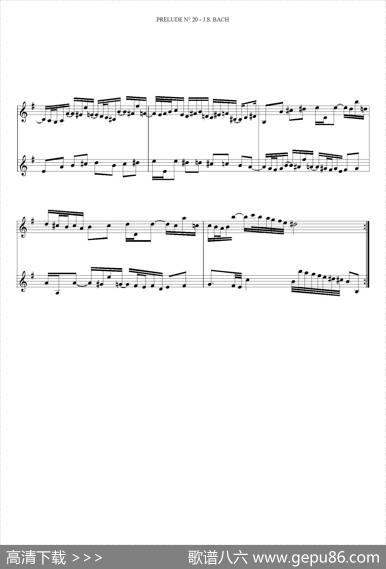 PRELUDEenLamineurBwv889（二重奏）|J·S·Bach