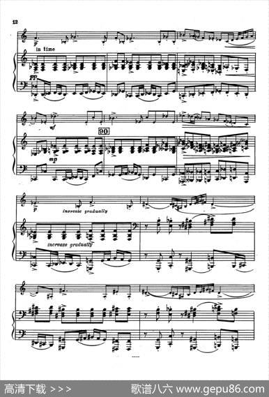 Sonata（萨克斯+钢琴伴奏）