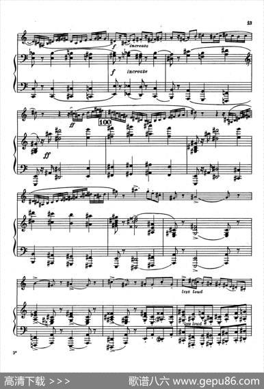 Sonata（萨克斯+钢琴伴奏）