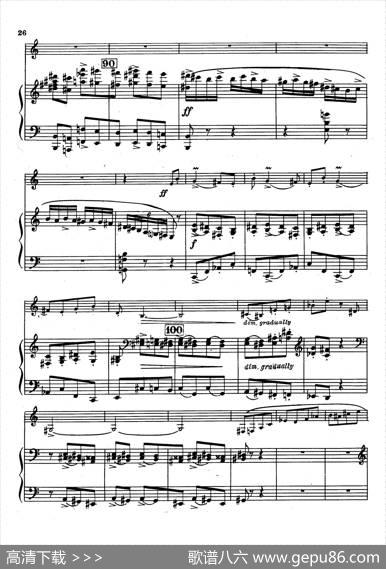 Sonata（萨克斯+钢琴伴奏）