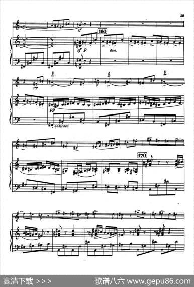 Sonata（萨克斯+钢琴伴奏）