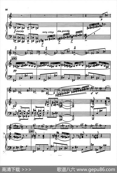 Sonata（萨克斯+钢琴伴奏）