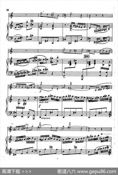 Sonata（萨克斯+钢琴伴奏）
