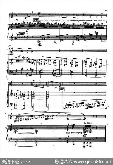 Sonata（萨克斯+钢琴伴奏）