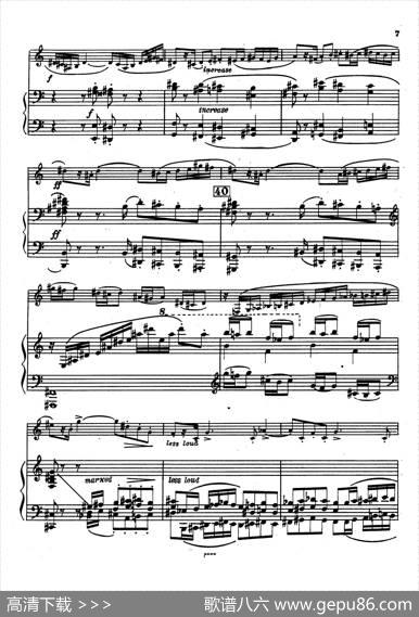 Sonata（萨克斯+钢琴伴奏）