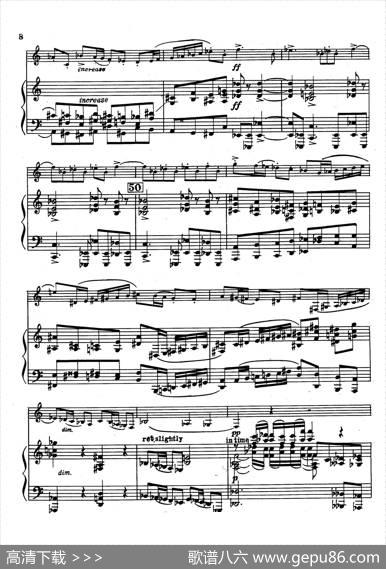 Sonata（萨克斯+钢琴伴奏）