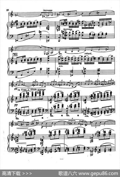 Sonata（萨克斯+钢琴伴奏）