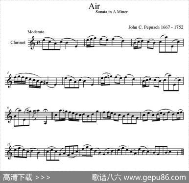 Air（单簧管）|Pepusch