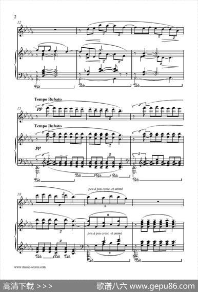 Clairdelune（长笛+钢琴伴奏）|Debussy