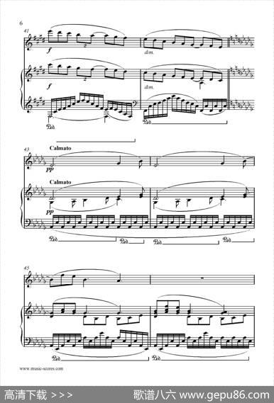 Clairdelune（长笛+钢琴伴奏）|Debussy
