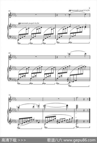 Clairdelune（长笛+钢琴伴奏）|Debussy
