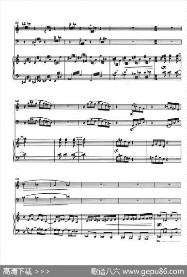 Trio（巴松、双簧管与钢琴三重奏总谱）|安德列·普列文(AndrePrevin)