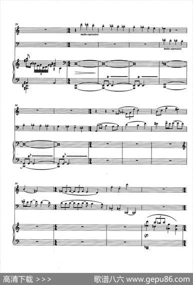 Trio（巴松、双簧管与钢琴三重奏总谱）|安德列·普列文(AndrePrevin)