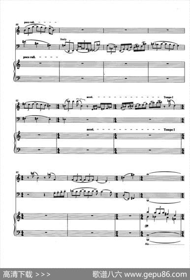 Trio（巴松、双簧管与钢琴三重奏总谱）|安德列·普列文(AndrePrevin)