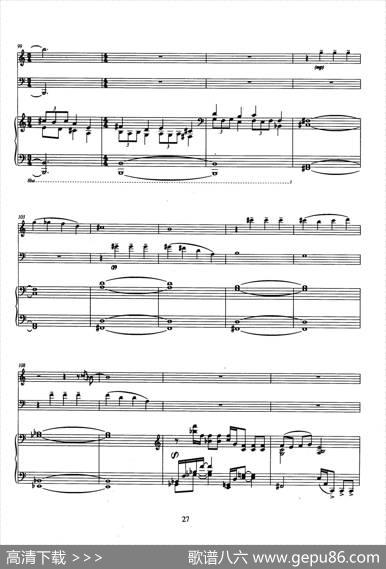 Trio（巴松、双簧管与钢琴三重奏总谱）|安德列·普列文(AndrePrevin)