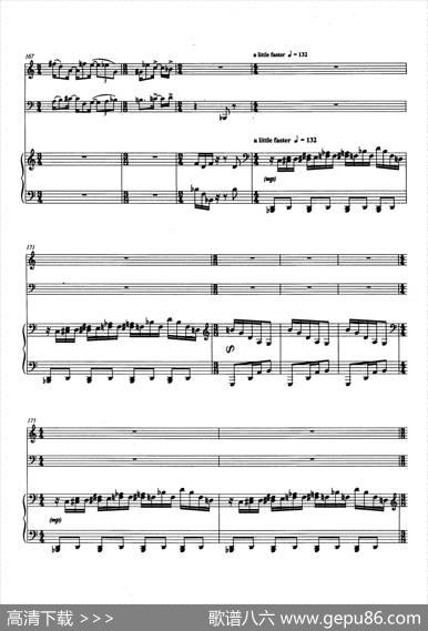 Trio（巴松、双簧管与钢琴三重奏总谱）|安德列·普列文(AndrePrevin)