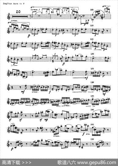 Sonata（英国管与钢琴奏鸣曲英国管分谱）|卡茨顿