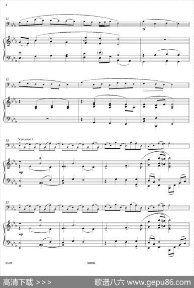 TheHarmoniousBlacksmith（巴松+钢琴伴奏）|GeorgeFridericHandel