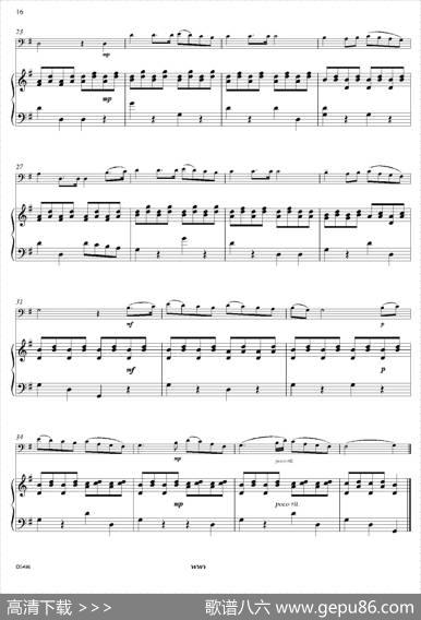 Serenade“AndanteCantabile”fromStringQuartetNo.8（巴松+钢琴伴奏）|FranzJosephHaydn