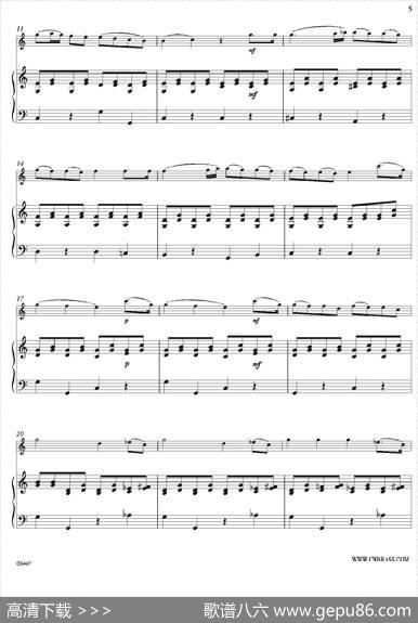 Serenade（双簧管+钢琴伴奏）