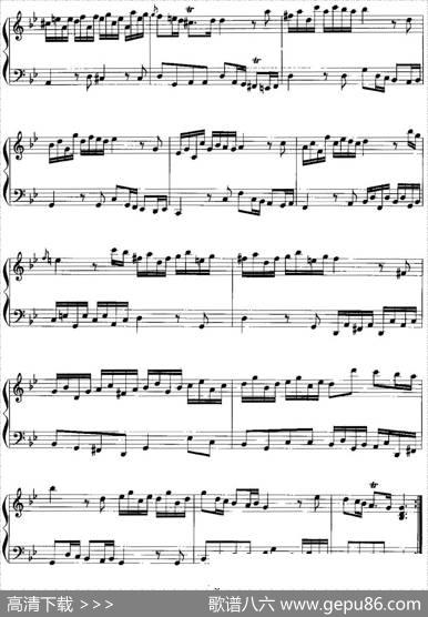 手风琴复调作品：组曲|G.F.亨德尔