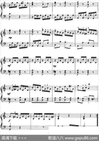 手风琴复调作品：奏鸣曲|G.F.亨德尔