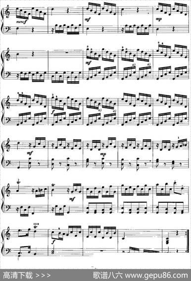 手风琴复调作品：奏鸣曲|G.F.亨德尔