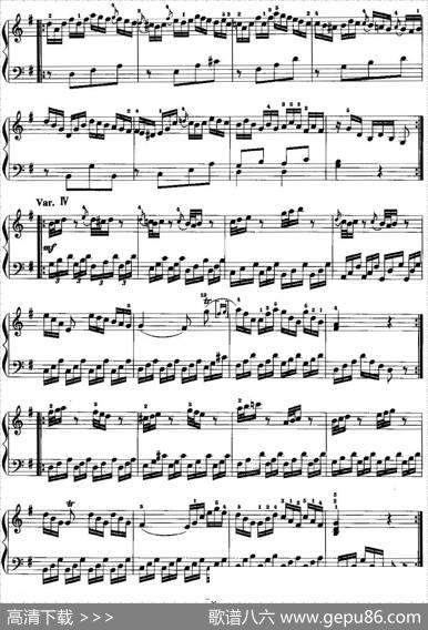 手风琴复调作品：奏鸣曲（J.C.巴赫作曲版、Op.5，No.3）|J.C.巴赫