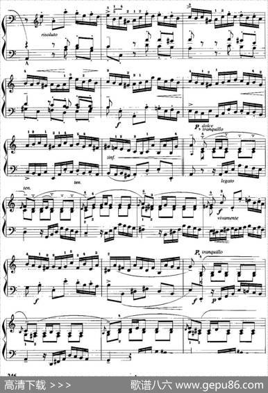 手风琴复调作品：前奏曲（选自第二英国组曲）|J.S.巴赫