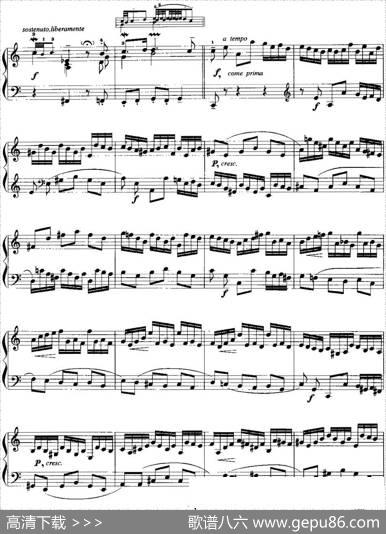 手风琴复调作品：前奏曲（选自第二英国组曲）|J.S.巴赫