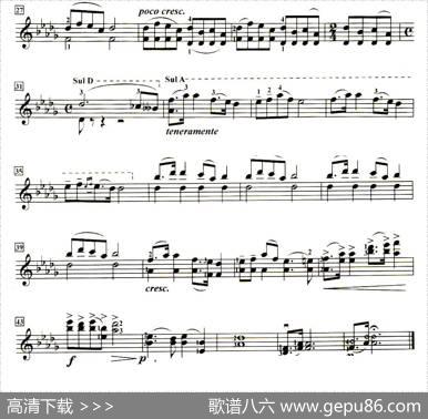 黑人灵歌旋律（选自《新大陆》交响曲）|德沃夏克作曲、克莱斯勒改编