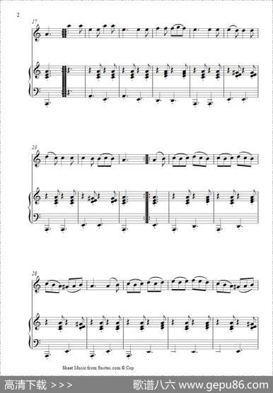 TarantellaNapoletana（小提琴+钢琴伴奏）