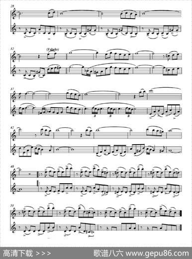 Libertango（长笛+小提琴二重奏）|AstorPiazzolla