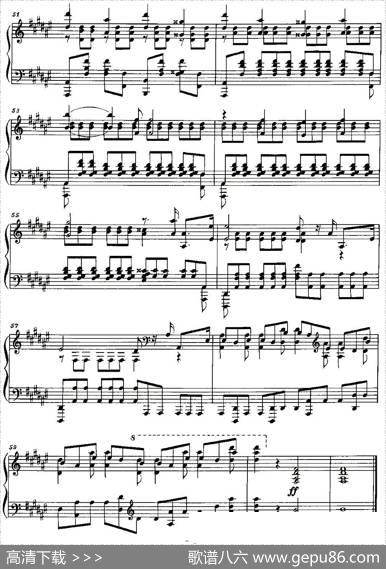 Etude（斯克里亚宾练习曲作品8降d小调练习曲第12首）