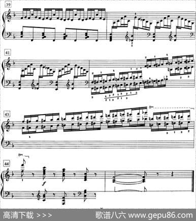 钢琴教程第七级练习曲（Op.72No.6）|莫什科夫斯基