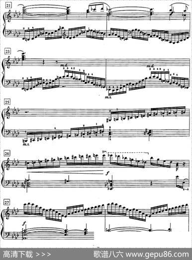 钢琴教程第七级练习曲（OP.72No.11）|莫什科夫斯基