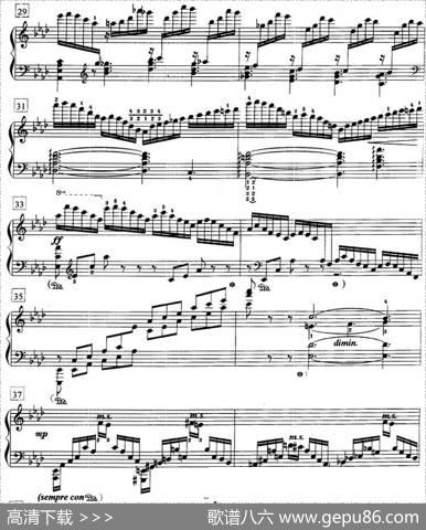 钢琴教程第七级练习曲（OP.72No.11）|莫什科夫斯基