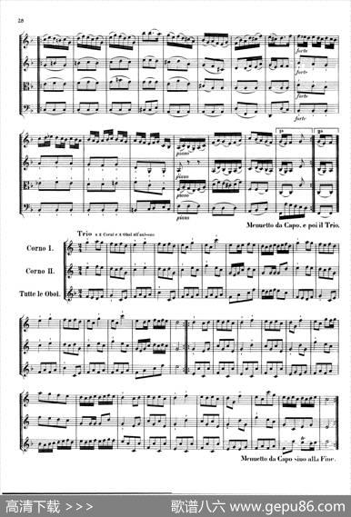 BrandenburgConcertoNo.1inFMajor（勃兰登堡协奏曲第一号）|巴赫（Bach）