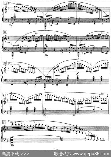钢琴教程第八级练习曲（Op.10No.8）|肖邦
